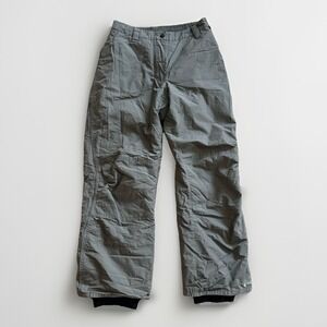 Black Dot Women's Ski Snow Pants Size M Gray Waterproof Insulated Winter